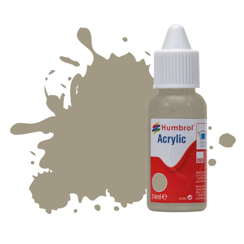 Acrylic Dropper Bottle – No 168 Hemp/Camouflage Beige – Matt – 14ml