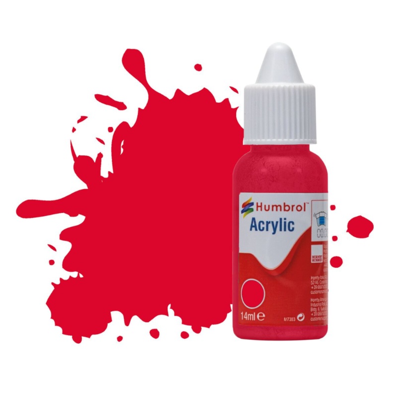 Acrylic Dropper Bottle – No 238 Red Arrow – Gloss – 14ml