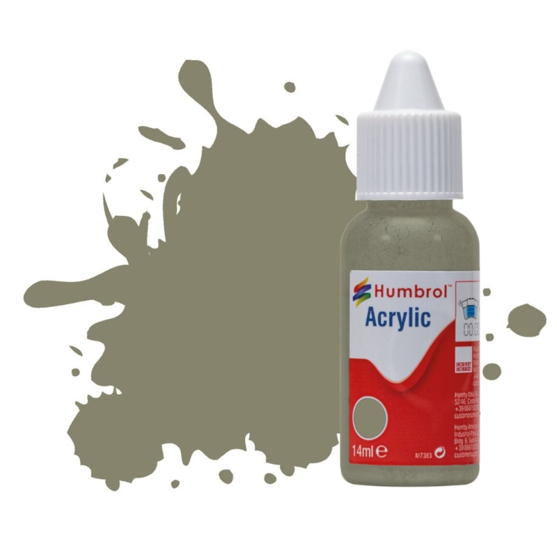 Acrylic Dropper Bottle – No 240 RLM 02 Grau – Matt – 14ml