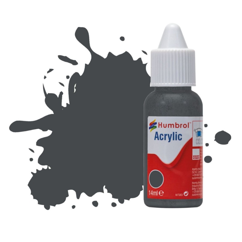 Acrylic Dropper Bottle – No 243 RLM 72 Grun – Matt – 14ml