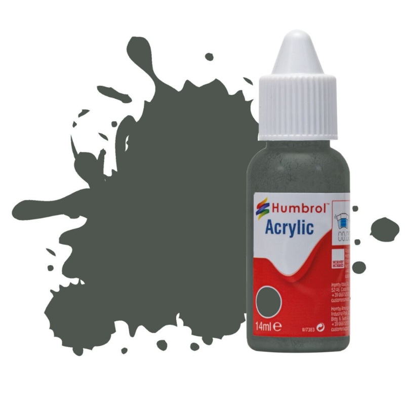 Acrylic Dropper Bottle – No 244 RLM 73 Grun – Matt – 14ml