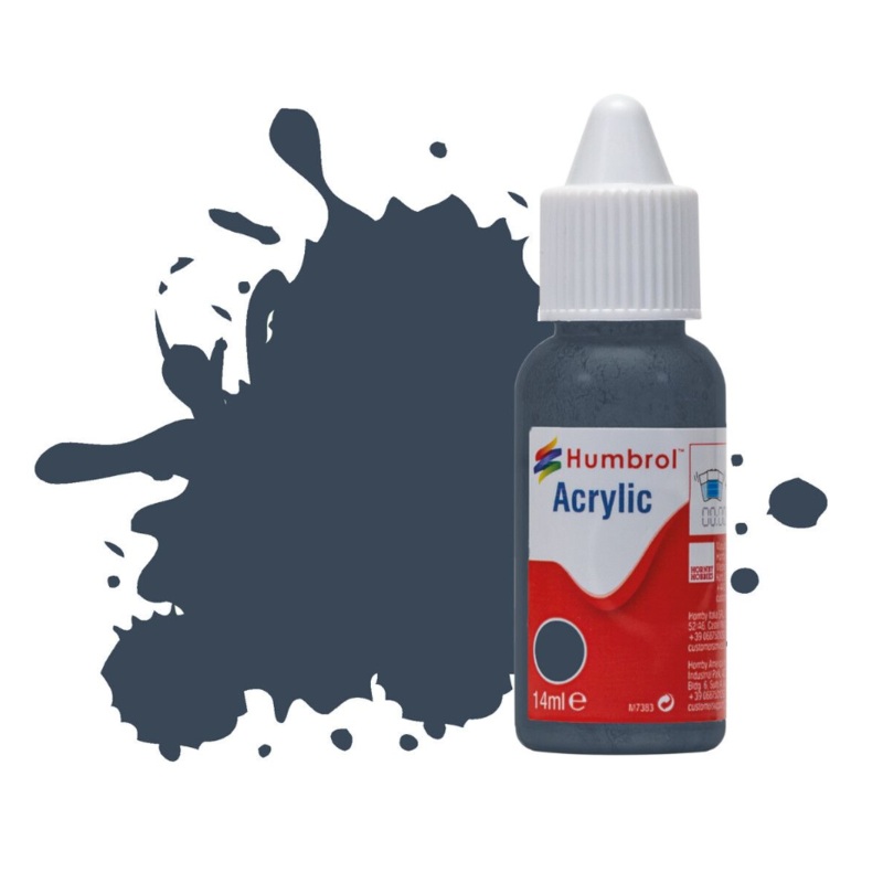 Acrylic Dropper Bottle – No 245 RLM 74 Graugrun – Matt – 14ml