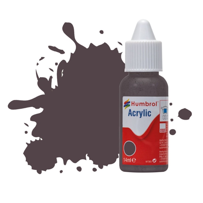 Acrylic Dropper Bottle – No 251 RLM 81 Dunkelbraun – Matt – 14ml