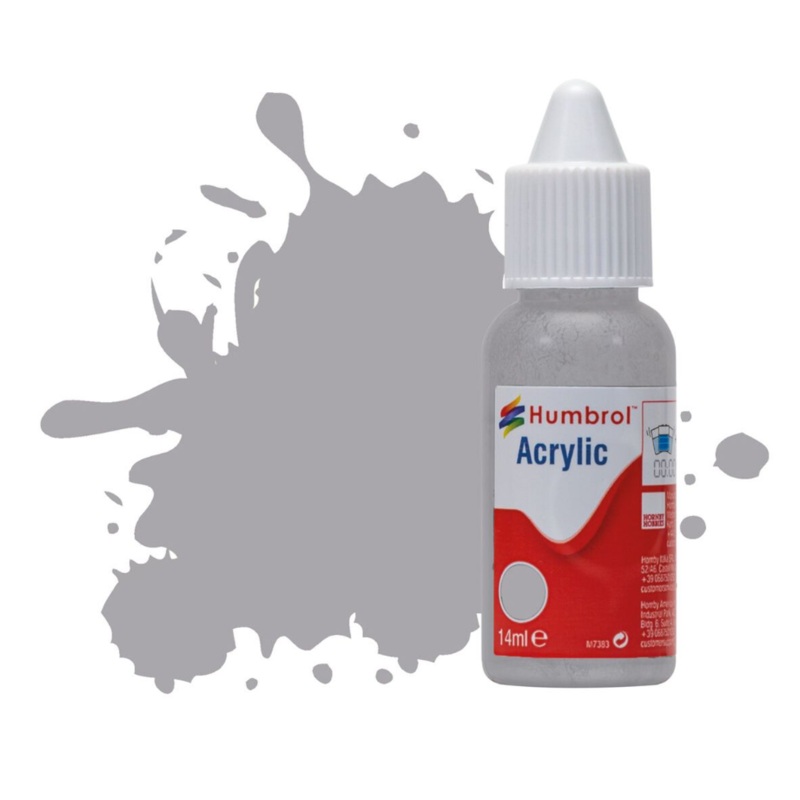 Acrylic Dropper Bottle – No 40 Pale Grey – Gloss – 14ml