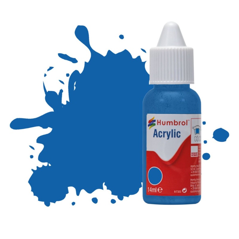 Acrylic Dropper Bottle – No 52 Baltic Blue – Metallic – 14ml