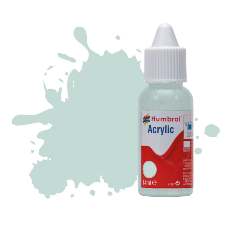 Acrylic Dropper Bottle – No 65 Aircraft Blue – Matt – 14ml