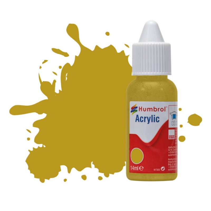 Acrylic Dropper Bottle – No 83 Ochre – Matt – 14ml