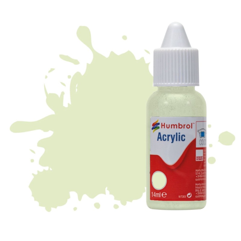 Acrylic Dropper Bottle – No 90 Beige Green (aka Sky) – Matt – 14ml