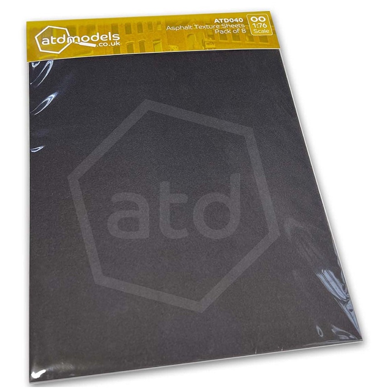 Asphalt Texture Pack (8 x A4 Sheets)