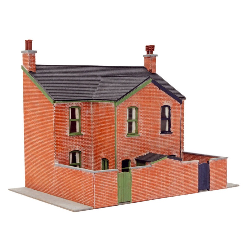 Lineside OO/HO Victorian Low-Relief House Backs – Laser Cut Kit