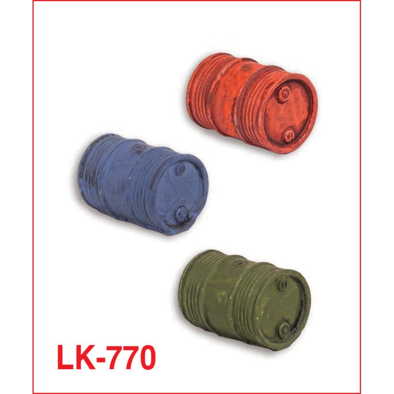 Oil Drums on Side (3)