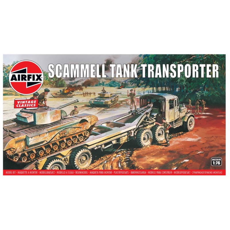 Scammel Tank Transporter Model Kit