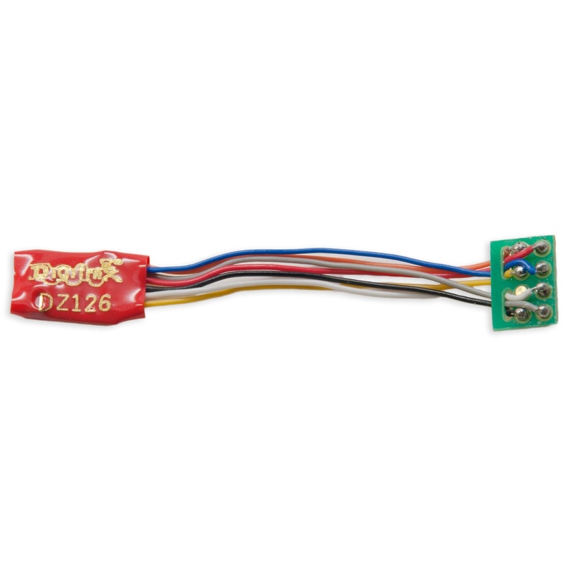 1 AMP Z/N/HO Scale Decoder With DCC Medium Plug WIth 1 Harness