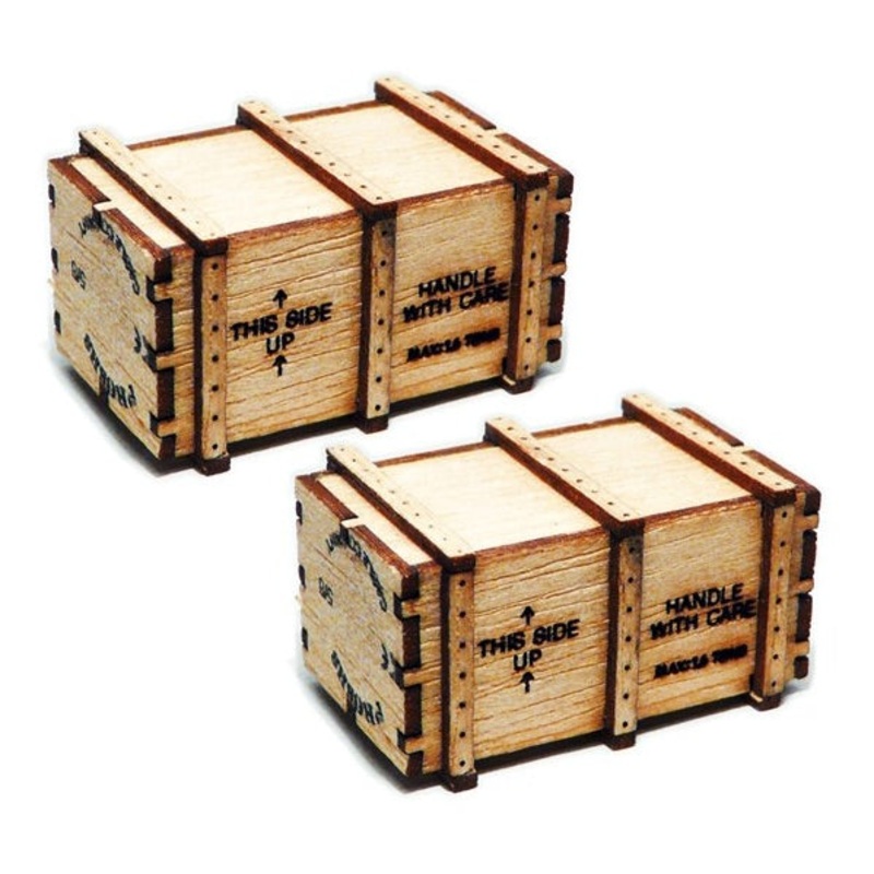2 X Big Machinery Crates (Kit)