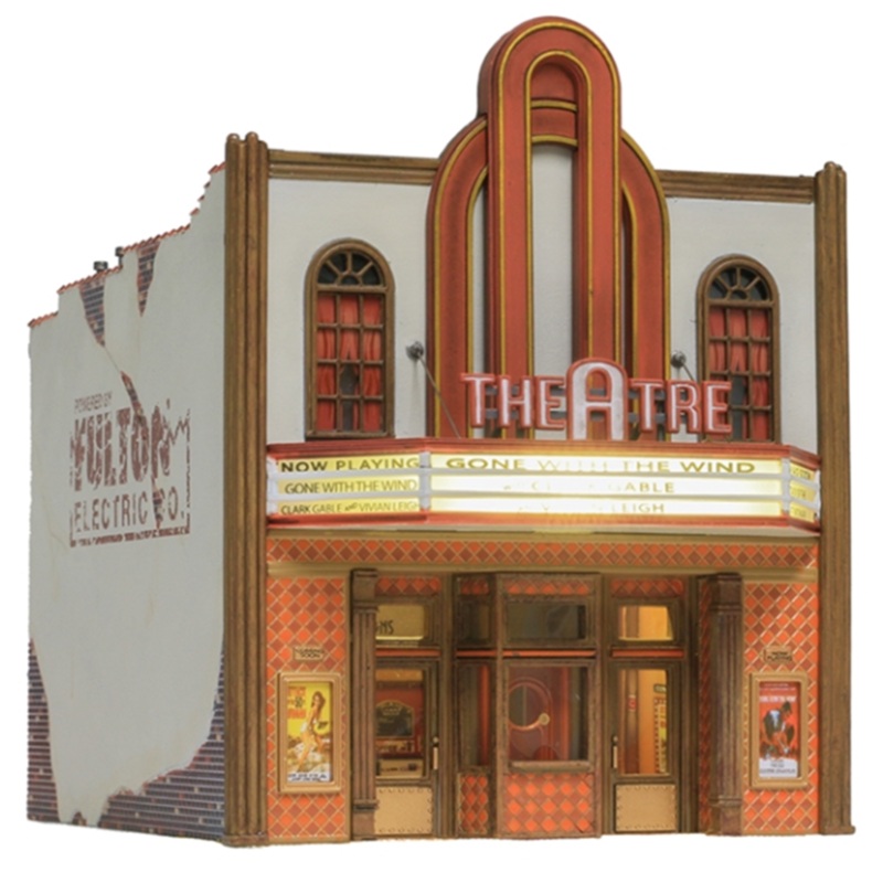 BR5054 Woodland Scenics – HO Scale Buildings – Theater