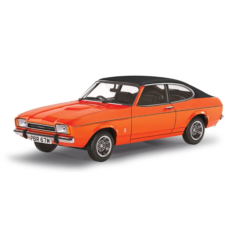 Ford Capri Mk2 3-litre Ghia Automatic, Sebring Red