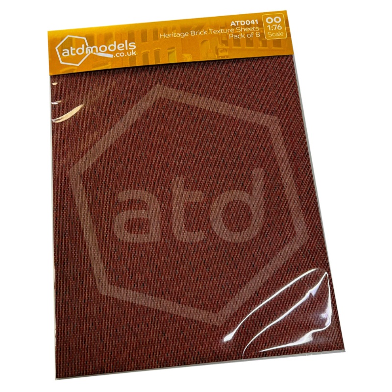 Heritage Brick Texture Pack (8 x A4 Sheets)