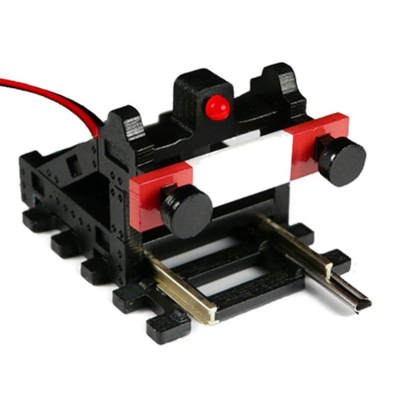 HO/OO Scale Buffer Stop w/Light (DC, DCC, Wired)