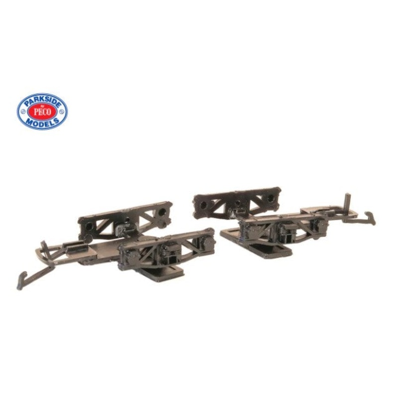 OO/HO Diamond Frame Wagon Bogies (from Kit PC20)