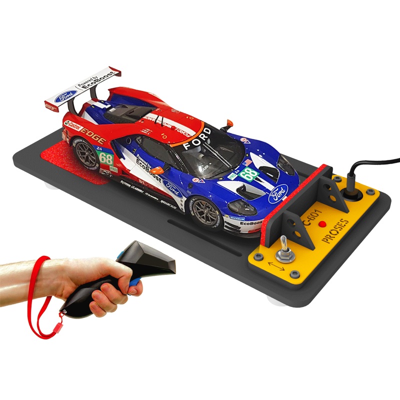 Tyre Truer & Cleaner for Slot Cars (w/power pick-up unit)