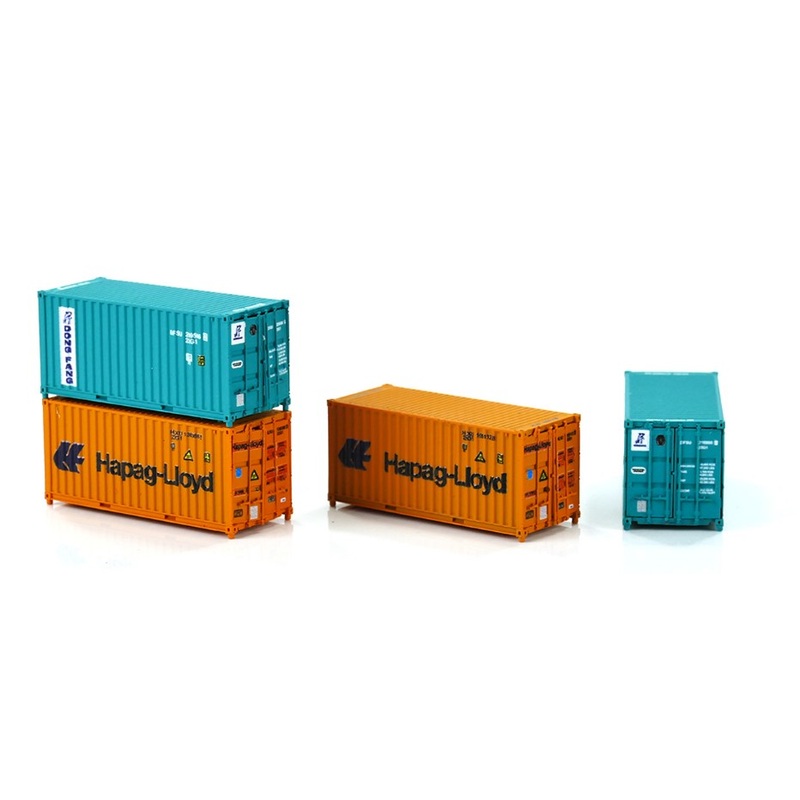 20ft Container Set (2) Hapag-Lloyd/Dong Fang