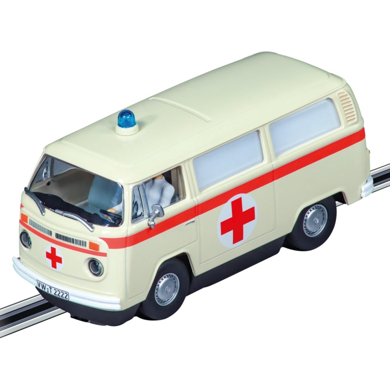 Carrera EVOLUTION VW BUS T2b Ambulance, Red Cross