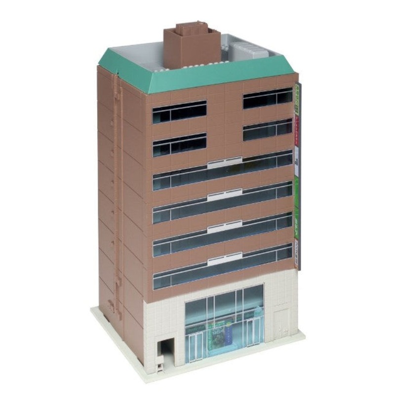 Diotown High Rise Building Offices Brown (Pre-Built)