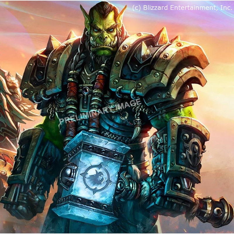 Gift Set The Orc Thrall: World of Warcraft Model Kit