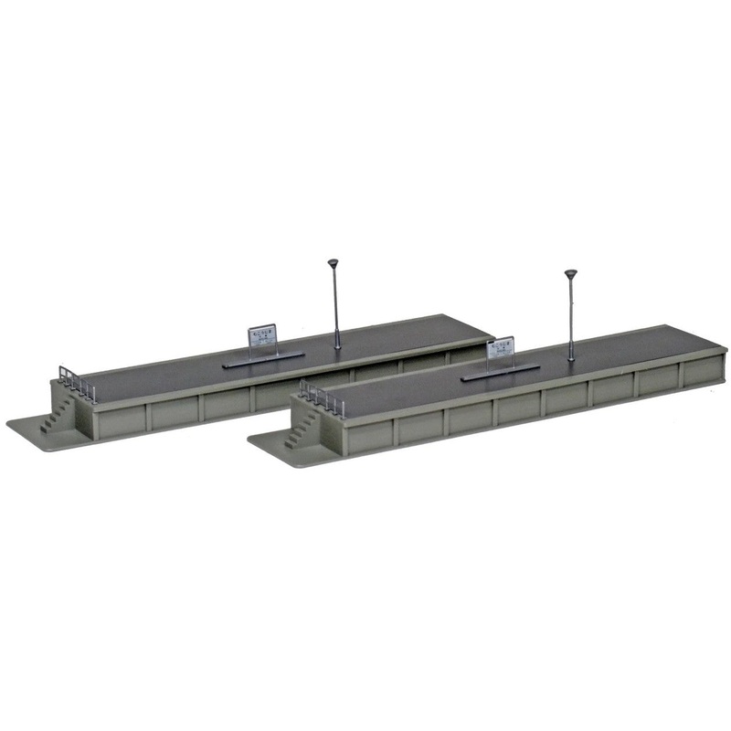 Kato 23-174 Unitrack Island Platform End A (Pre-Built)