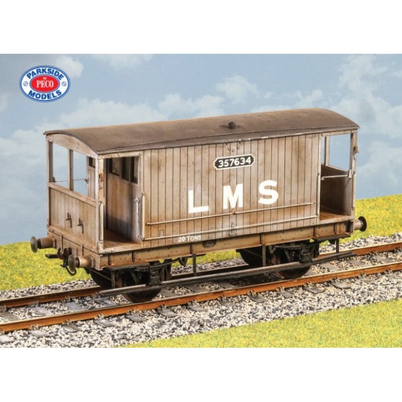 LMS Ex MR Design 20 Ton Goods Brake van