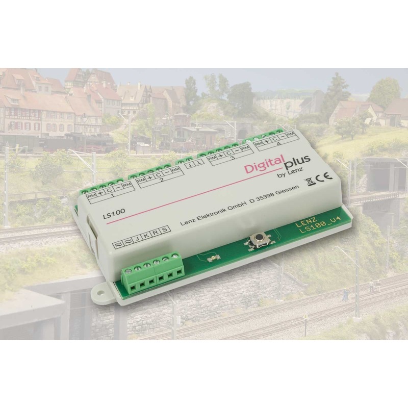 LS101 Accessory decoder for 4 turnouts with feedback