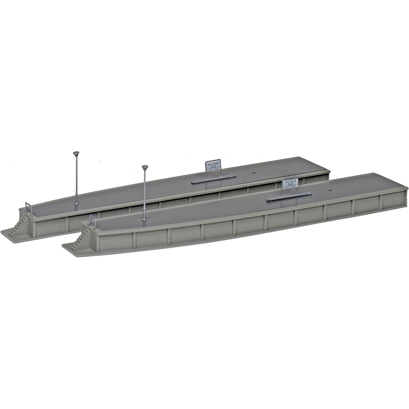 Unitrack Island Platform End C (Pre-Built)