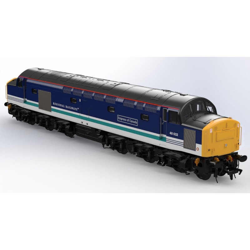 Class 40 40032 Regional Railways Diesel Locomotive