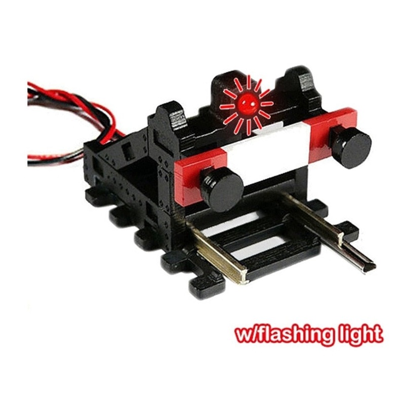 HO/OO Scale Buffer Stop w/Flashing Light (wired)