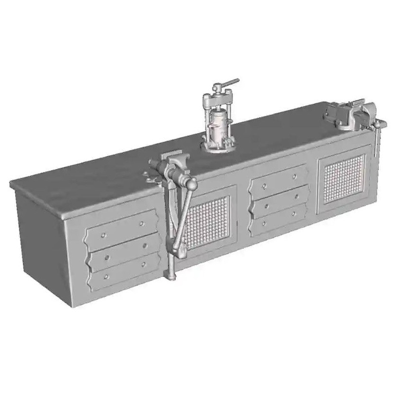 N Gauge Loco & Diesel Depot – Fitter’s Bench Loco Shed Detailing