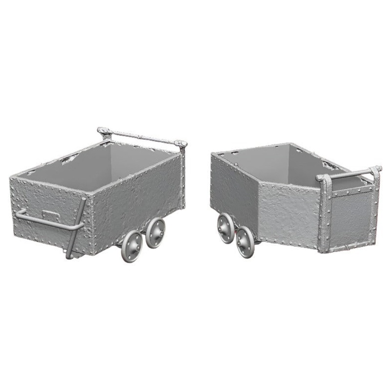 N Gauge Loco & Diesel Depot – GWR Coaling Stage Tubs (x4) Loco Shed Detailing