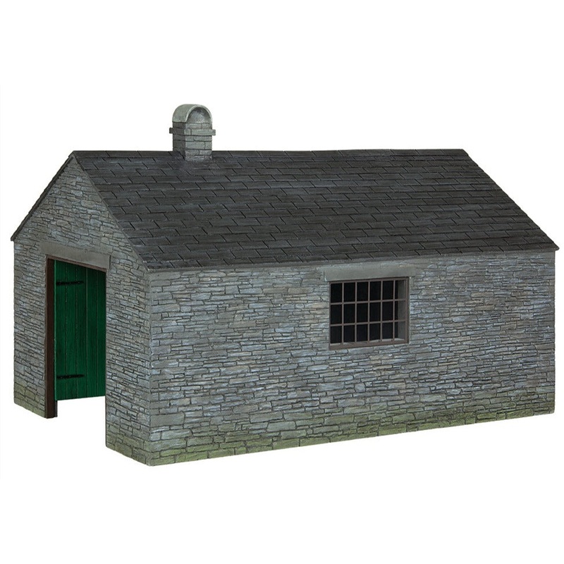 Narrow Gauge (NG7) Slate Built Engine Shed