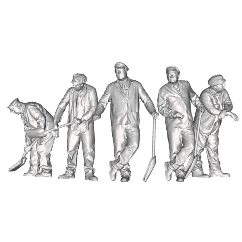 O Gauge 1948-1968 British Railways – Left-Hand Drive Fireman – Pack of 25