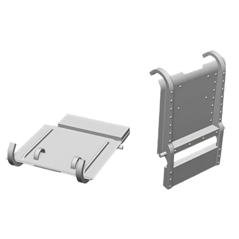 O Gauge Loco & Diesel Depot – GWR Coaling Stage Ramps – Pack of 2