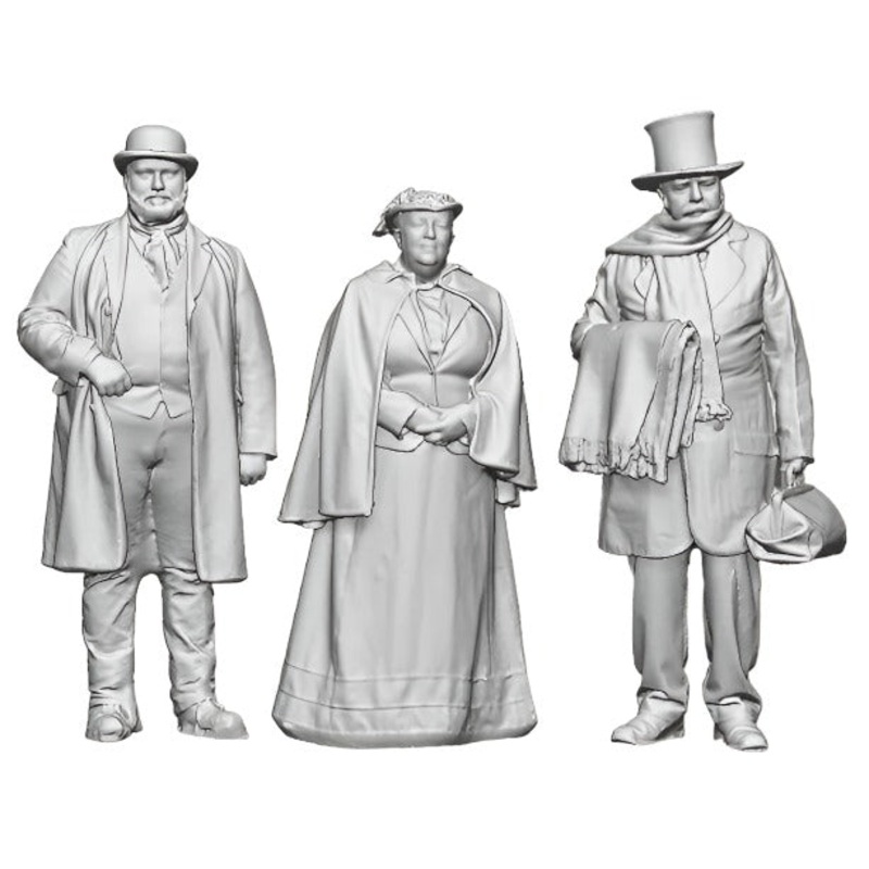 N Gauge 1804-1870 Pioneering – Victorian People Set 2