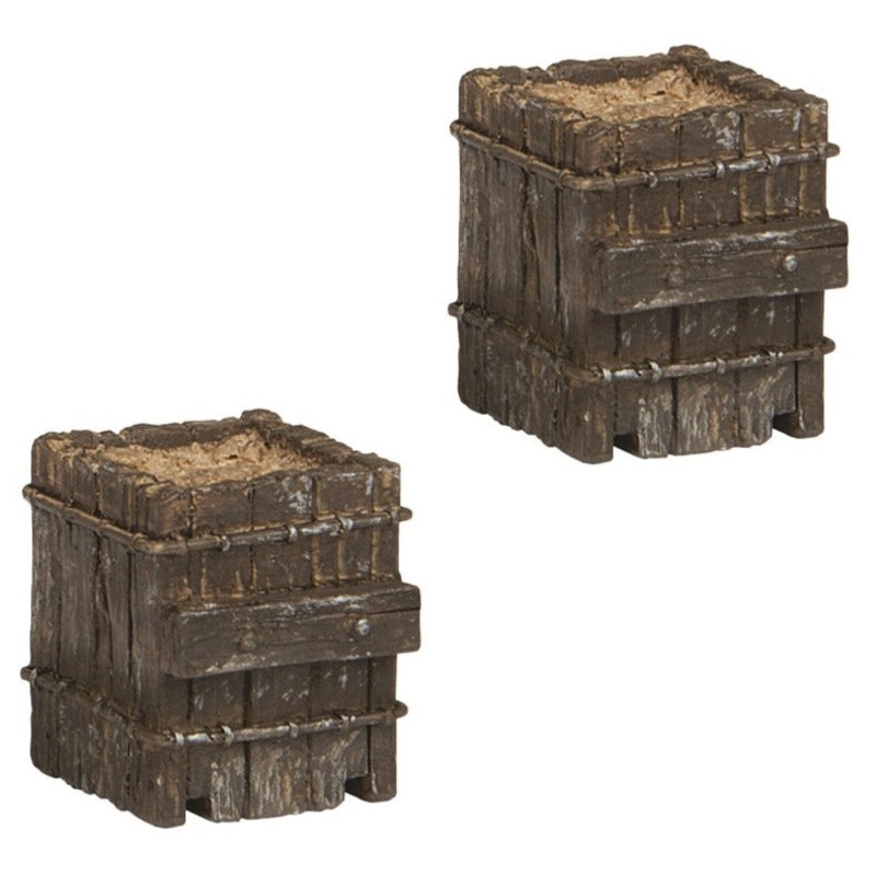 Narrow Gauge (OO9) Sleeper Built Buffer Stop (x2)