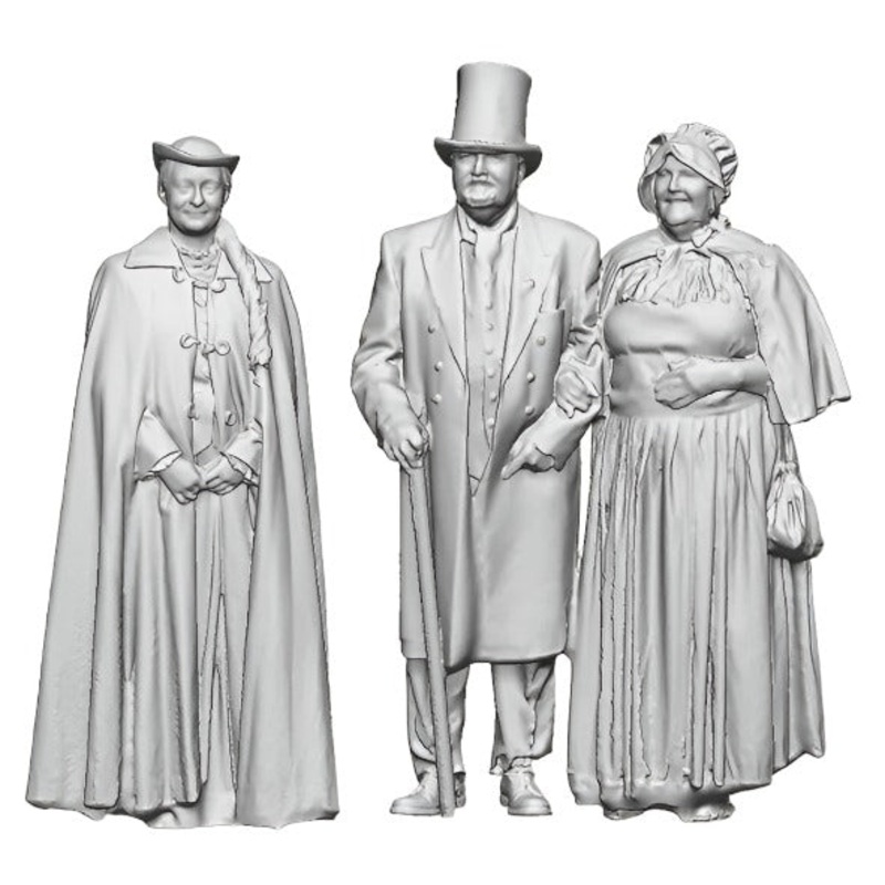 O Gauge 1804-1870 Pioneering – Victorian People Set 1