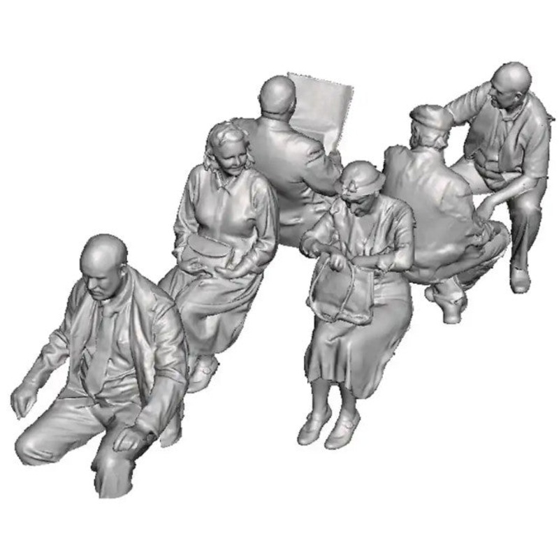 O Gauge 1948-1968 British Railways – BR AEC Railcar Passenger Pack