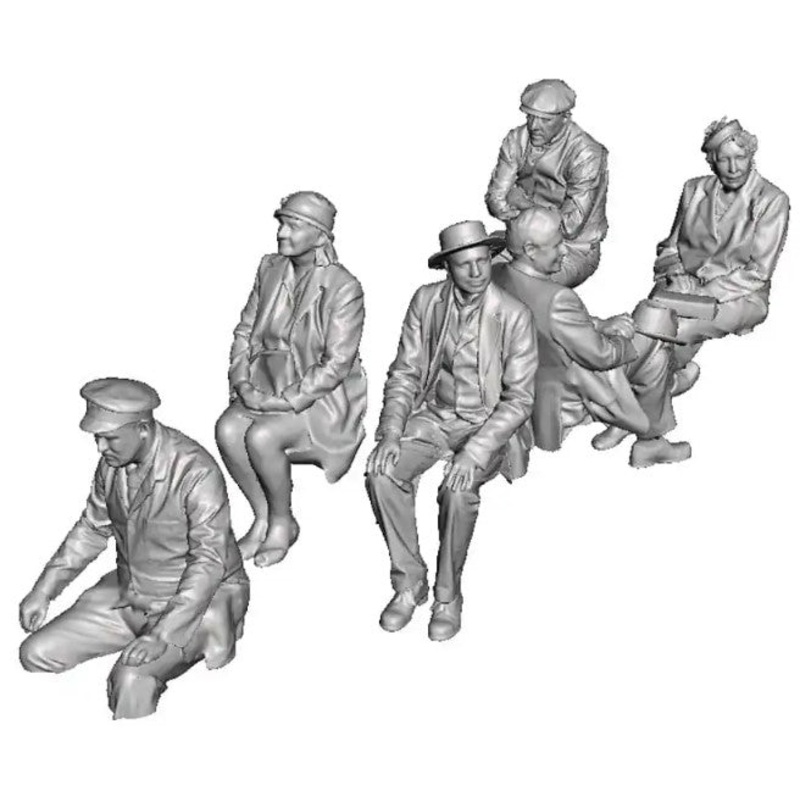 O Gauge 1948-1968 British Railways – GWR AEC Railcar Passenger Pack