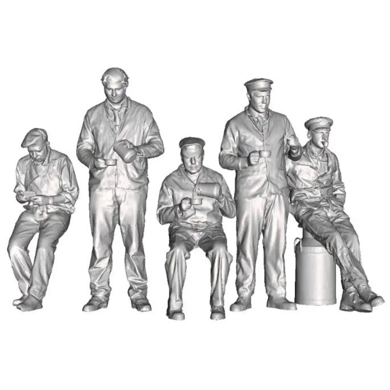 O Gauge 1948-1968 British Railways – Loco Crew At Rest Bundle