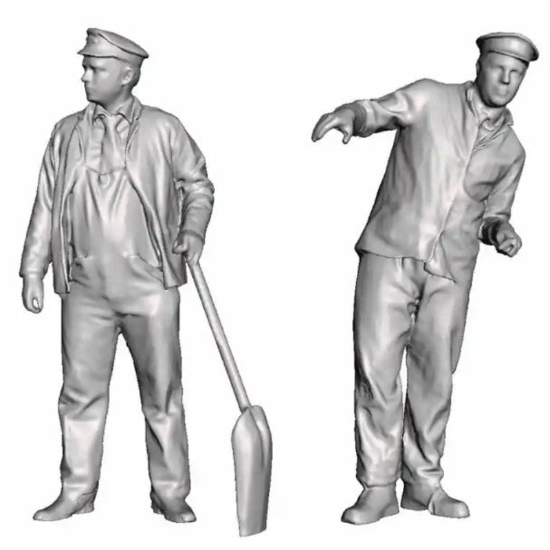 O Gauge Loco Specific Crew – Left Hand Drive Loco Crew Pack