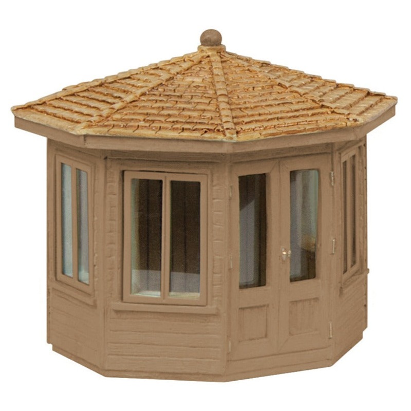 Octagonal Summer House – Brown