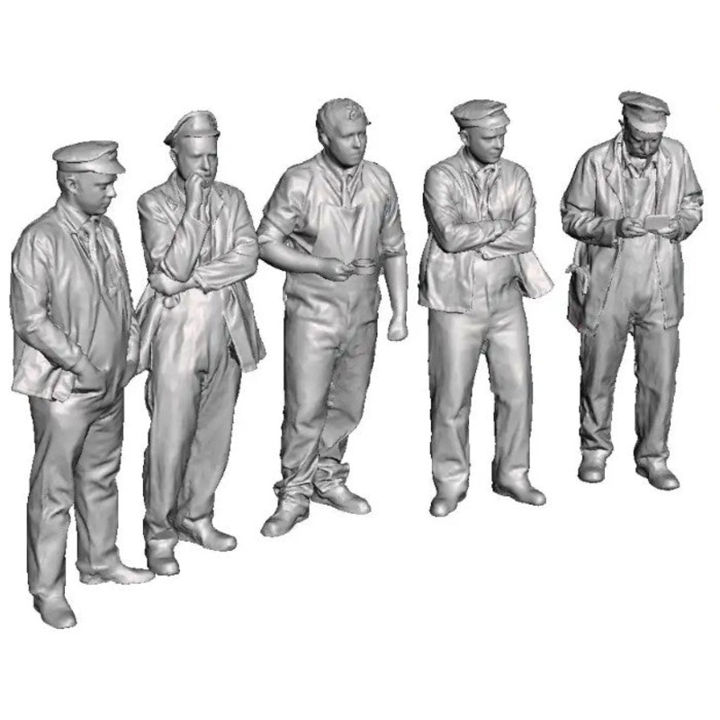 OO Gauge 1948-1968 British Railways – Loco crews on shed