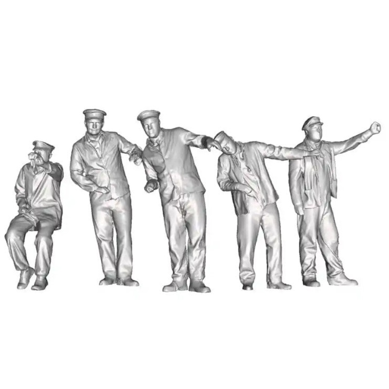 OO Gauge 1948-1968 British Railways – Right Hand Drive Loco Driver Multi-Pack of 5