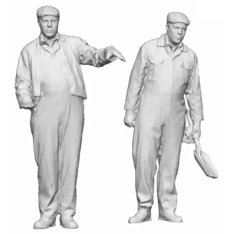 OO Gauge Loco Specific Crew – Andrew Barclay NCB Crew Pack